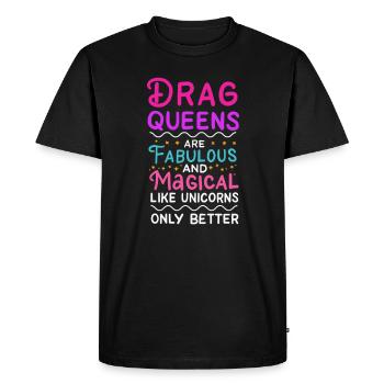 Drag Queen Gifts Drag Performer - T-shirt Premium bio Homme - noir - Devant - Nico (187cm)