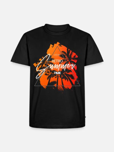 été - T-shirt Premium bio Homme - noir