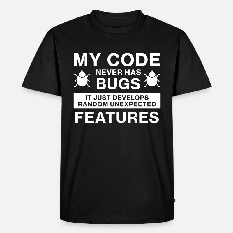 Programmierer Coder Coding - T-shirt Premium bio Homme - noir