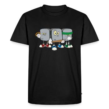 Ctrl Alt Del Computer Computer Scientist Programmer - Men's Premium Organic T-Shirt - black - Front - Nico (187cm)