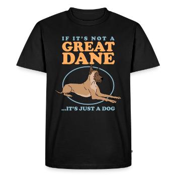 Grand Danois | Cadeau de propriétaire de chien de chien - T-shirt Premium bio Homme - noir - Devant - Nico (187cm)