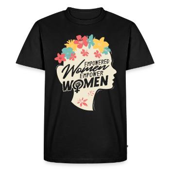 Féminisme féministe Militante des droits des femmes - T-shirt Premium bio Homme - noir - Devant - Nico (187cm)