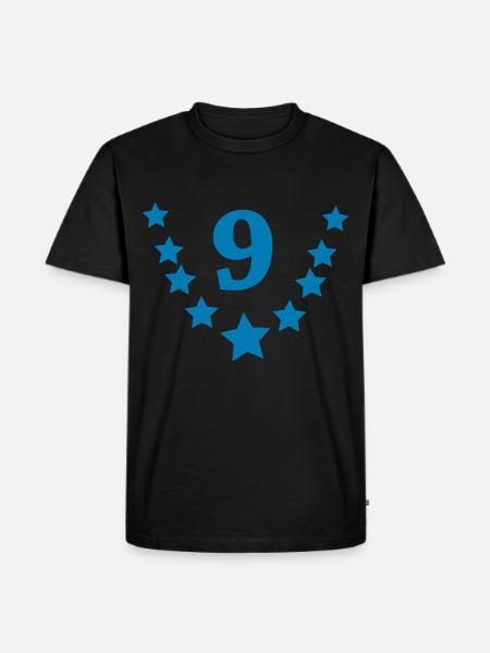 9 years - Men's Premium Organic T-Shirt - black