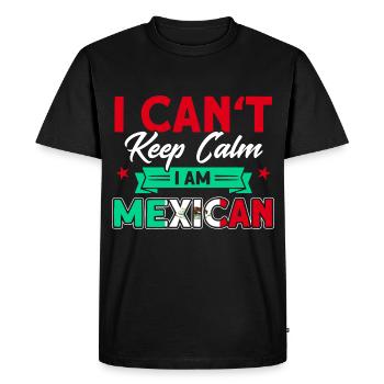 Mexico Mexican Roots Gift - Men's Premium Organic T-Shirt - black - Front - Nico (187cm)