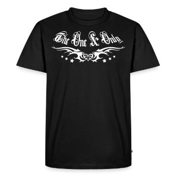 The One and Only 1c 1 - Männer Premium Bio T-Shirt - Schwarz - Vorne - Nico (187cm)