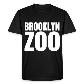 Brooklyn zoo! New York - T-shirt Premium bio Homme - noir - Devant - Nico (187cm)