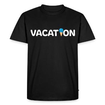 Holiday Summer Time Gift Ideas - Men's Premium Organic T-Shirt - black - Front - Nico (187cm)