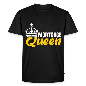 Cadeau d’agent de prêt bancaire hypothécaire - T-shirt Premium bio Homme - noir - Devant - Nico (187cm)