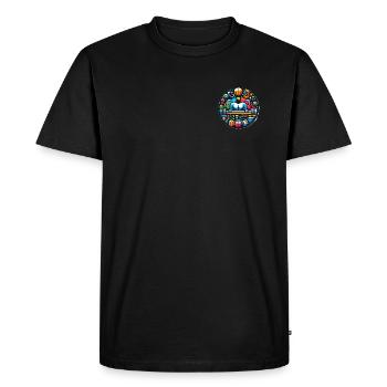 Thème Gym & Fitness - T-shirt Premium bio Homme - noir - Devant - Nico (187cm)