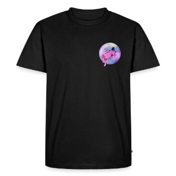 Spaceman - T-shirt Premium bio Homme - noir - Devant - Nico (187cm)