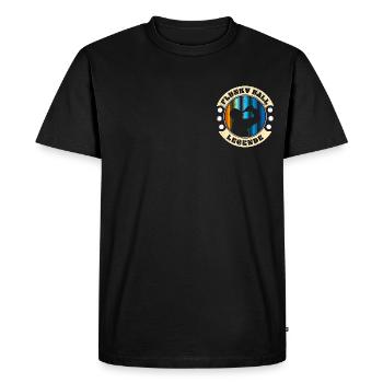 Flunky Ball Légende drôle de jeu à boire motif - T-shirt Premium bio Homme - noir - Devant - Nico (187cm)