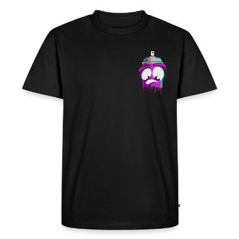 Graffiti Sprüchlack Street Art Sprayer cadeau - T-shirt Premium bio Homme - noir - Devant - Nico (187cm)