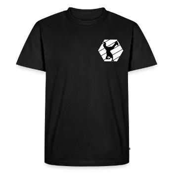 B-Boy Breakdance Street Art Dancer Breakdancer - Men's Premium Organic T-Shirt - black - Front - Nico (187cm)