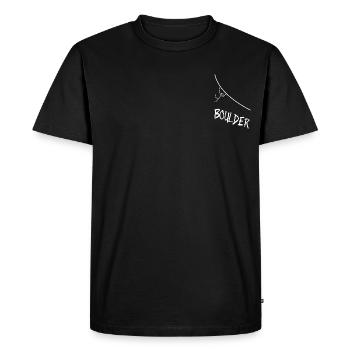 Boulder Shirt Boulderhalle Bouldergriffe Cadeau - T-shirt Premium bio Homme - noir - Devant - Nico (187cm)