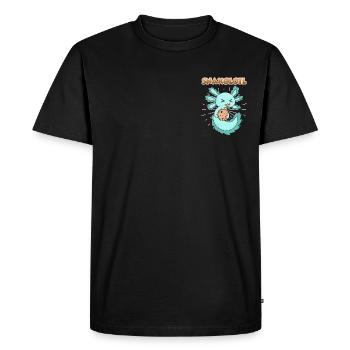 Snaxolotl Axolotl - T-shirt Premium bio Homme - noir - Devant - Nico (187cm)