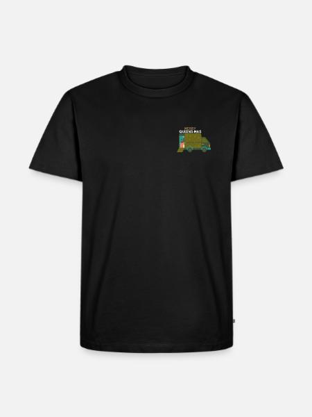 Queenslove - Männer Premium Bio T-Shirt - Schwarz