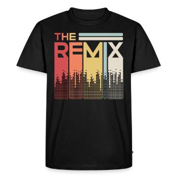 The Remix The Original Baby Child Partner Look - T-shirt Premium bio Homme - noir - Devant - Nico (187cm)