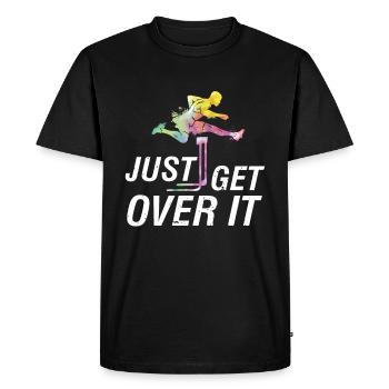 Athletics Athletics Leisure, Professional Sports - Men's Premium Organic T-Shirt - black - Front - Nico (187cm)