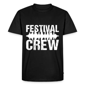 Festival Crew Music Festival Party - T-shirt Premium bio Homme - noir - Devant - Nico (187cm)