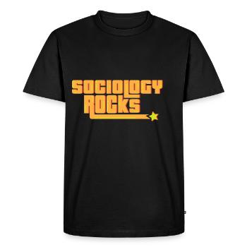 Sociologie Rock Anthropologist Gift - T-shirt Premium bio Homme - noir - Devant - Nico (187cm)