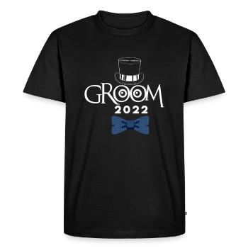 Mr. Est 2022 Level Up dans Life Game of Life - T-shirt Premium bio Homme - noir - Devant - Nico (187cm)