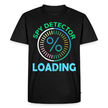 Détecteur d’espionnage charge High Fly Recorder - T-shirt Premium bio Homme - noir - Devant - Nico (187cm)