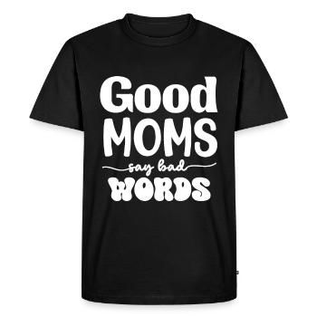 Amour Maternel"Je suis passé De Maman À Maman À Bonnes Mamans - T-shirt Premium bio Homme - noir - Devant - Nico (187cm)