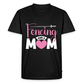 I've gone from mom to mom to be great - Men's Premium Organic T-Shirt - black - Front - Nico (187cm)