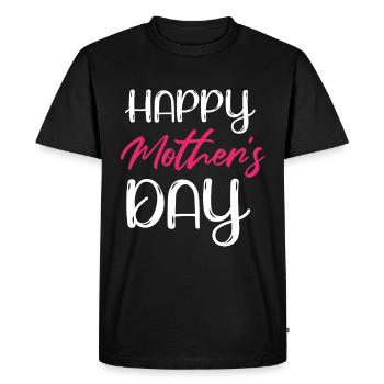 I've gone from mom to mom to be great - Men's Premium Organic T-Shirt - black - Front - Nico (187cm)