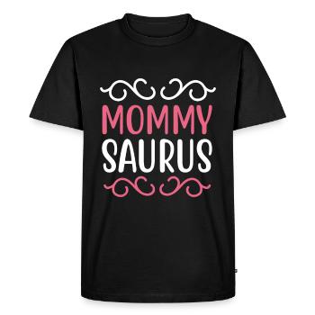 I went from mom to mom to be great - Men's Premium Organic T-Shirt - black - Front - Nico (187cm)