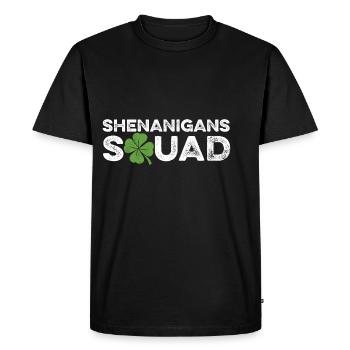 Shenanigans squad Gangster Poison - Men's Premium Organic T-Shirt - black - Front - Nico (187cm)