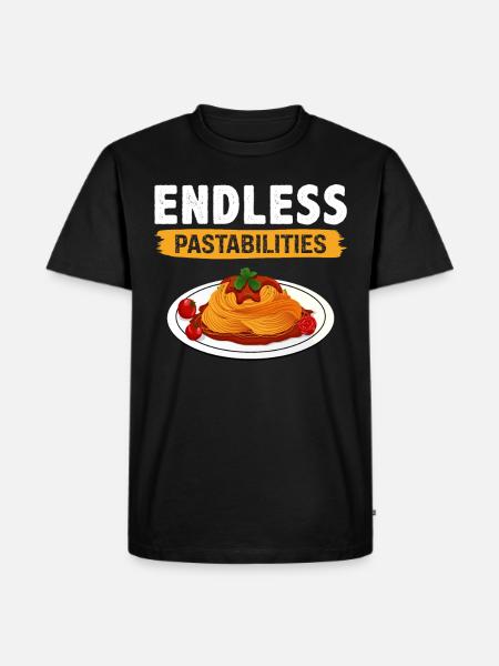 Endless Pastabilities - Men's Premium Organic T-Shirt - black