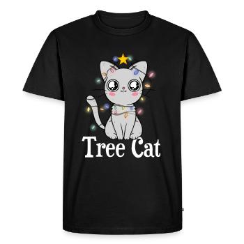 Motif de Noël amusant pour Noël - T-shirt Premium bio Homme - noir - Devant - Nico (187cm)