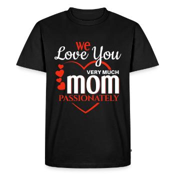 Cool Mama Mother’s Day Saying Motif - T-shirt Premium bio Homme - noir - Devant - Nico (187cm)