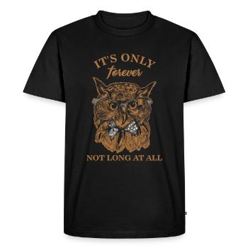 Le cadeau du roi gobelin du Labyrinthe Jareth, c'est seulement - T-shirt Premium bio Homme - noir - Devant - Nico (187cm)