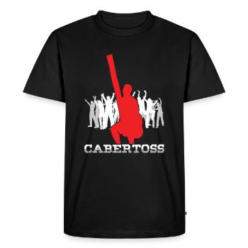 Caber Toss Scottish Highland Games Coffret Cadeau - T-shirt Premium bio Homme - noir - Devant - Nico (187cm)