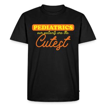 Pediatrics Patients Children Medicine Doctor Gift - Men's Premium Organic T-Shirt - black - Front - Nico (187cm)
