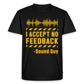 Pas de commentaires Sound Guy Ingénieur audio Musique DJ Cadeau - T-shirt Premium bio Homme - noir - Devant - Nico (187cm)