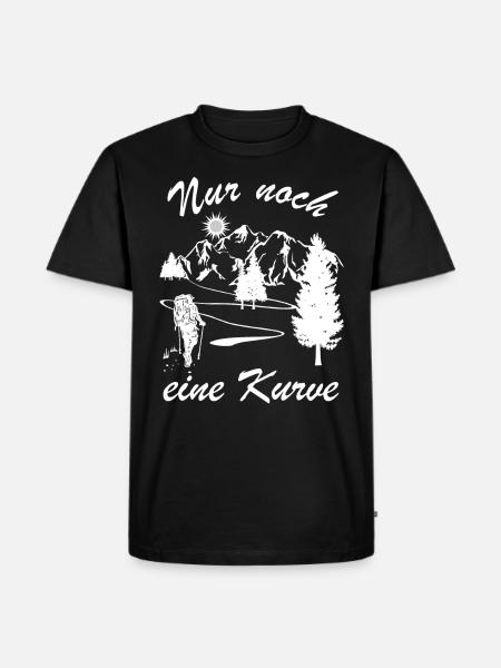 Plus qu’un virage - T-shirt Premium bio Homme - noir