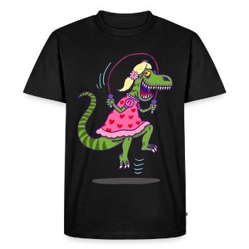 Camouflage for hunting - Men's Premium Organic T-Shirt - black - Front - Nico (187cm)