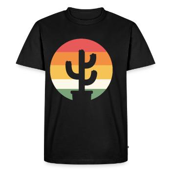 Succulent Plants Horticulture Poison - Men's Premium Organic T-Shirt - black - Front - Nico (187cm)