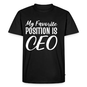 Ma position préférée Dreamer Poison - T-shirt Premium bio Homme - noir - Devant - Nico (187cm)