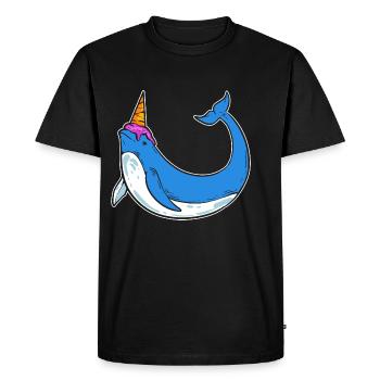 Crème glacée Narval Sweet Tooth Poison - T-shirt Premium bio Homme - noir - Devant - Nico (187cm)