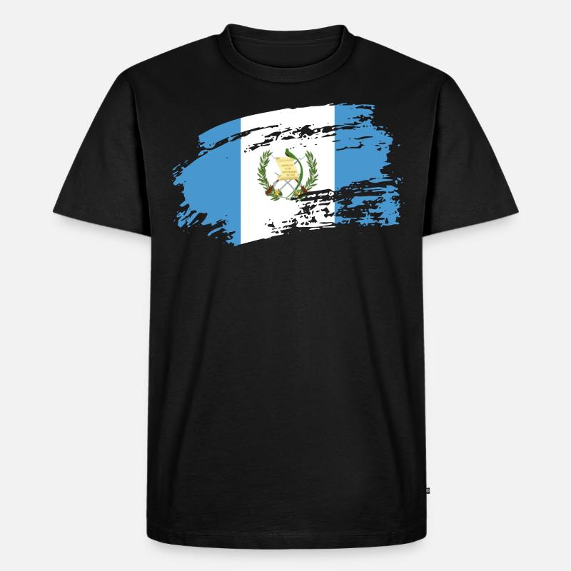 guatemala guatemala - Männer Premium Bio T-Shirt - Schwarz