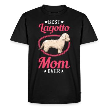 Best Lagotto Mom Ever Lagotto Romagnol Lagotti - T-shirt Premium bio Homme - noir - Devant - Nico (187cm)