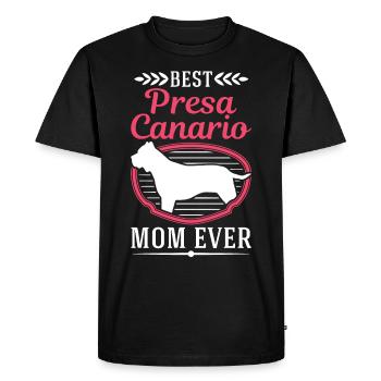 Meilleure maman de Presa Canario jamais dogo - T-shirt Premium bio Homme - noir - Devant - Nico (187cm)