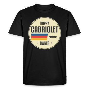 stylish cabriolet cabriolets tshirt - Männer Premium Bio T-Shirt - Schwarz - Vorne - Nico (187cm)