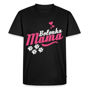 Bolonka Zwetna Maman Rose pour Maîtresse - T-shirt Premium bio Homme - noir - Devant - Nico (187cm)