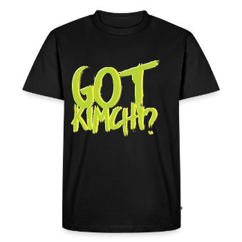 Avez-vous du kimchi? Chef asiatique Poison - T-shirt Premium bio Homme - noir - Devant - Nico (187cm)