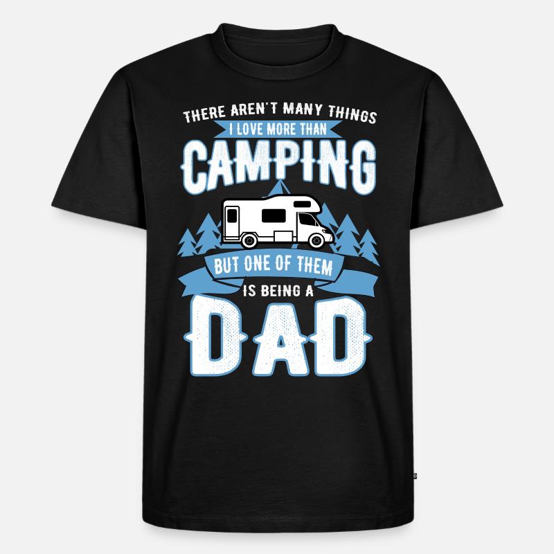 Camper - Männer Premium Bio T-Shirt - Schwarz